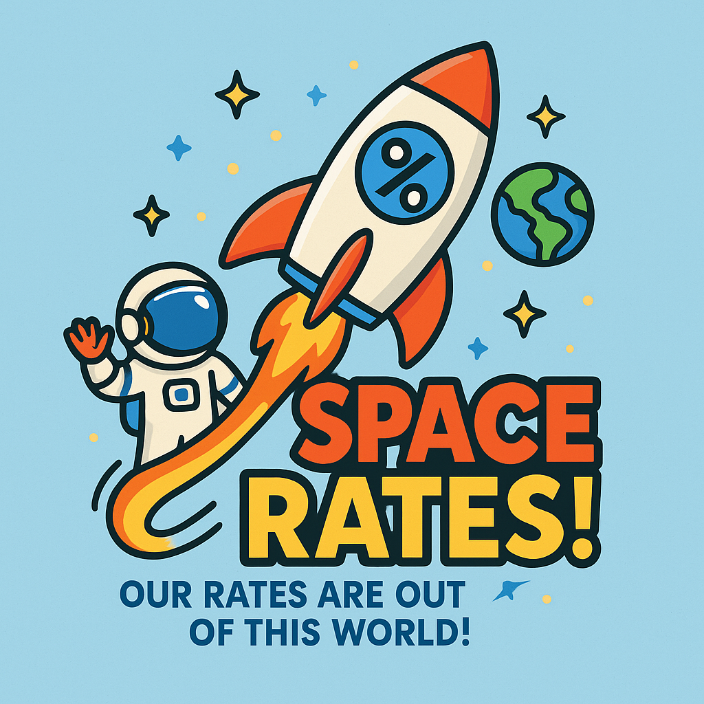 Space Rates - Astronaut and Rocket